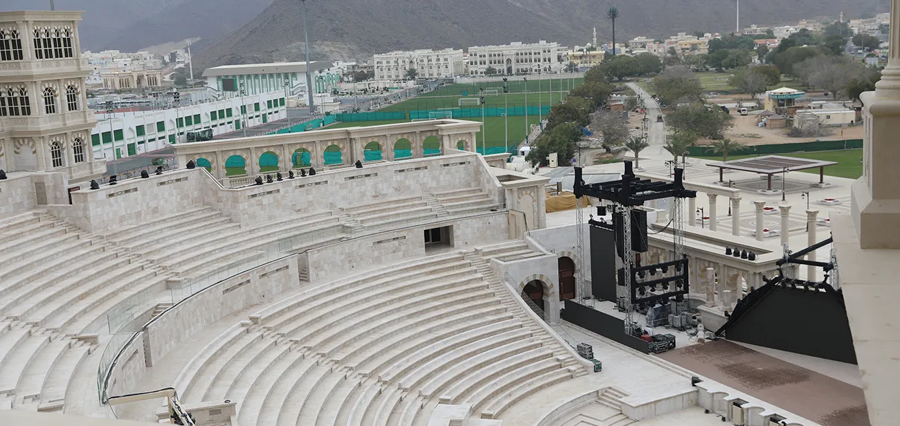 Khorfakkan amphitheater Interior Design Project | Shades Interiors