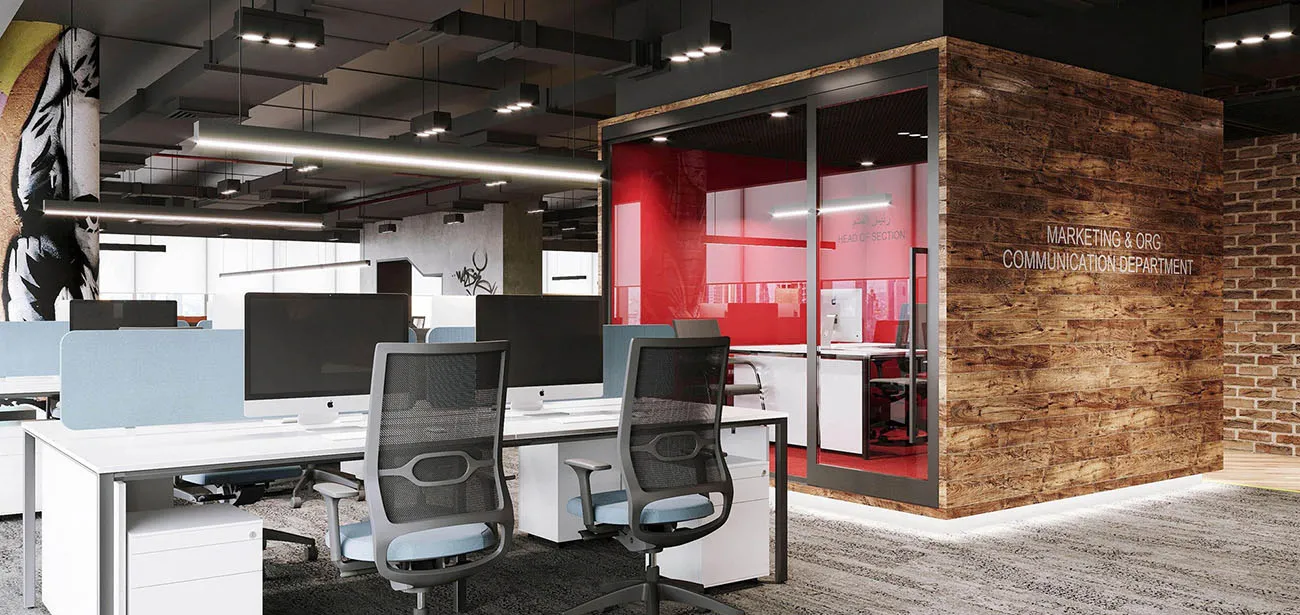 D3 offices Interior Design Project | Shades Interiors