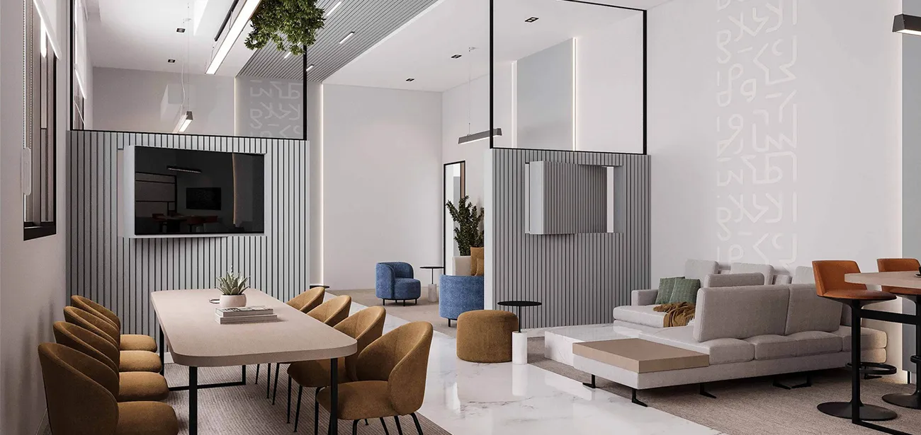 Sharjah government media offices Interior Design Project | Shades Interiors