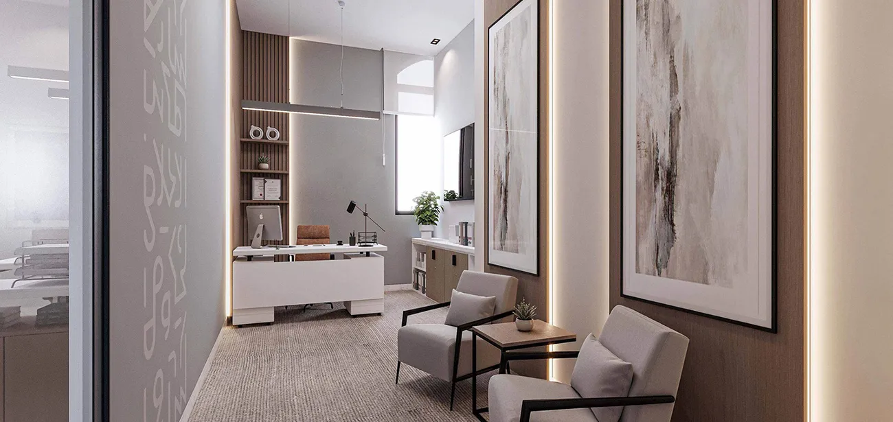 Sharjah government media offices Interior Design Project | Shades Interiors
