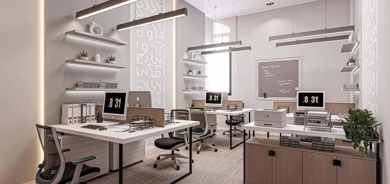 Sharjah government media offices Interior Design Project | Shades Interiors