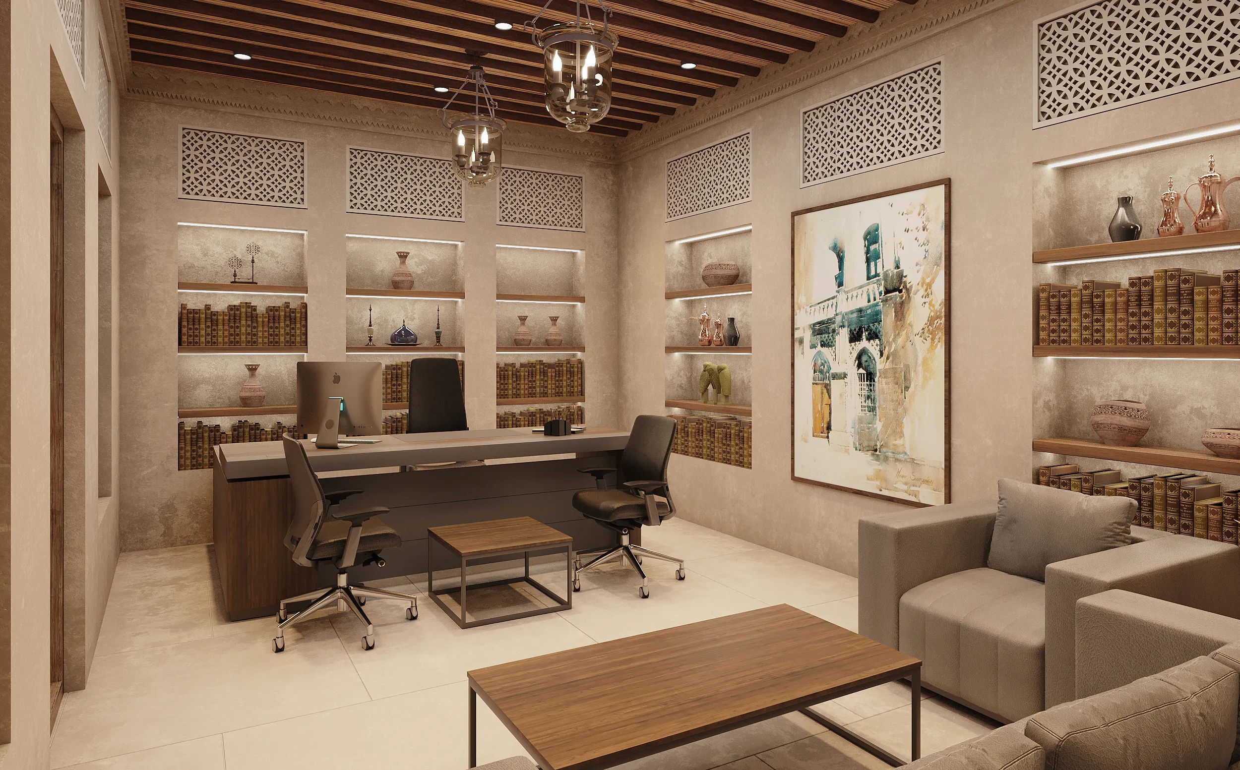 Arab Theatre Institute Interior Design Project | Shades Interiors