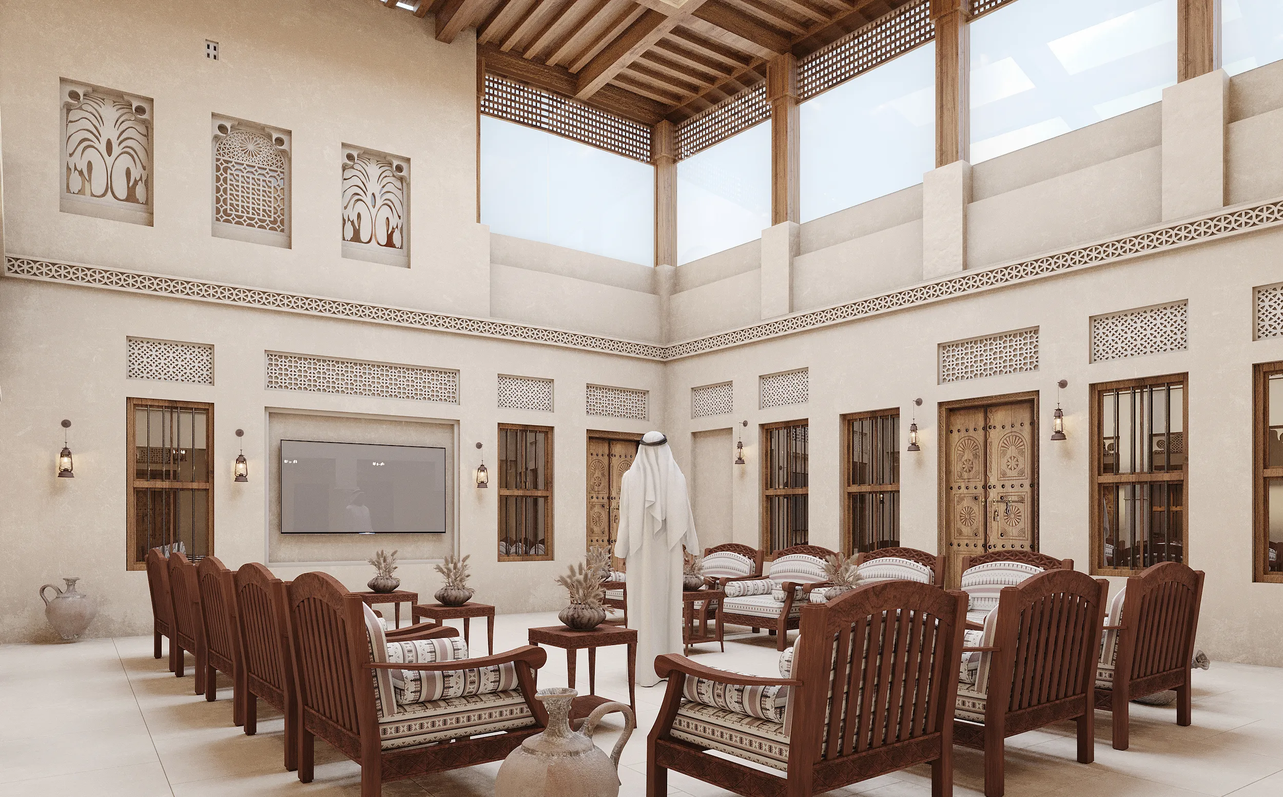 Arab Theatre Institute Interior Design Project | Shades Interiors