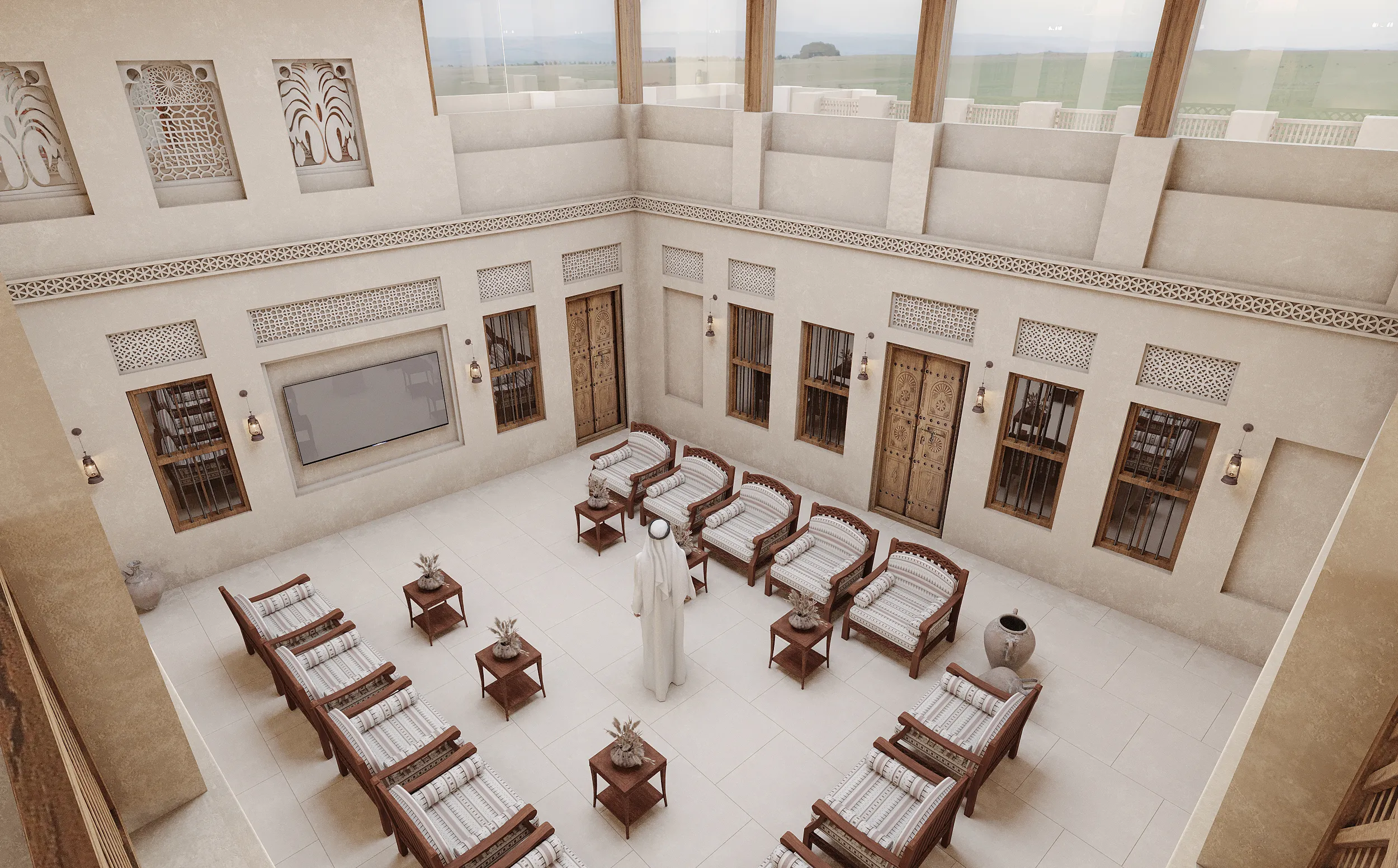Arab Theatre Institute Interior Design Project | Shades Interiors