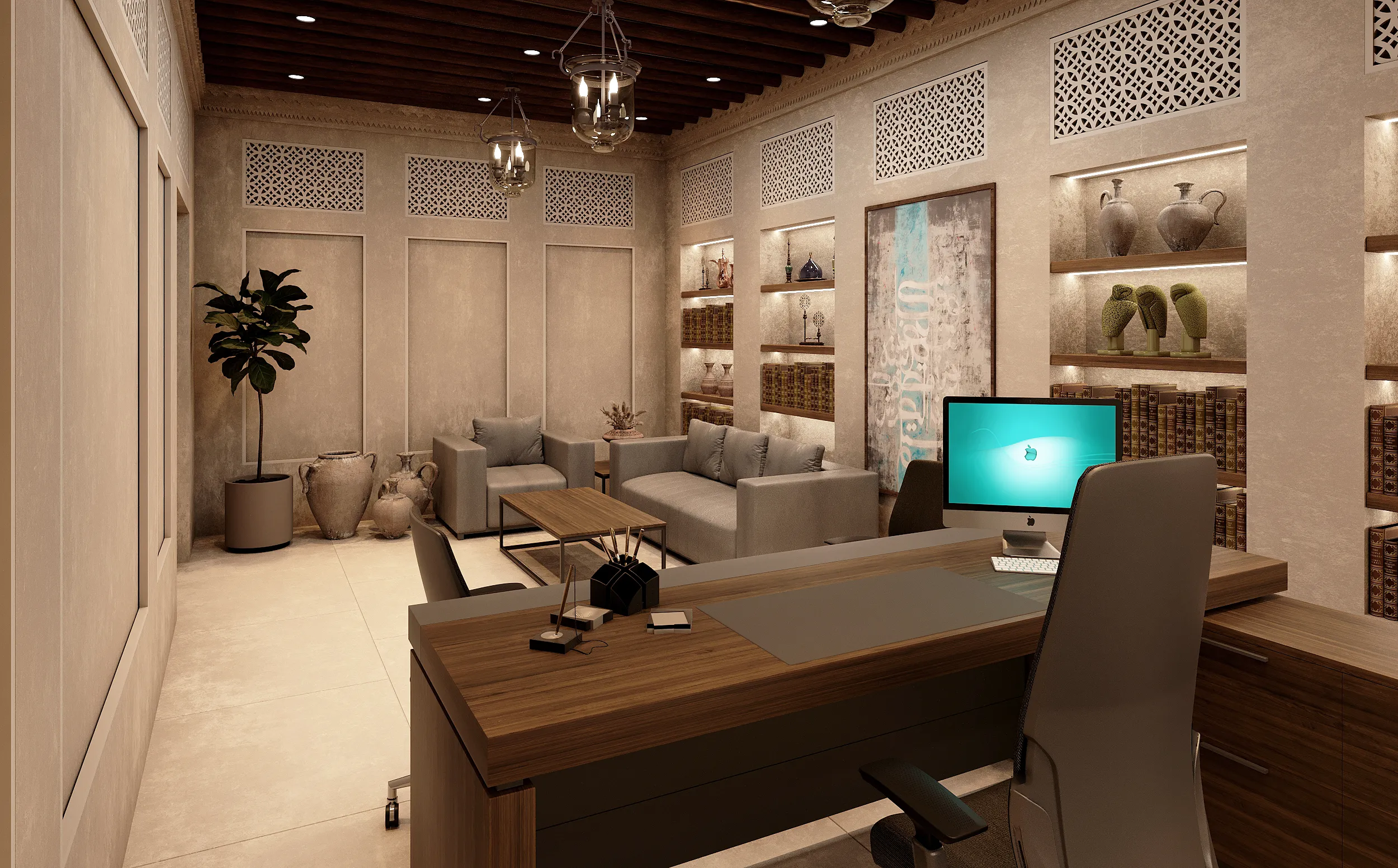 Arab Theatre Institute Interior Design Project | Shades Interiors