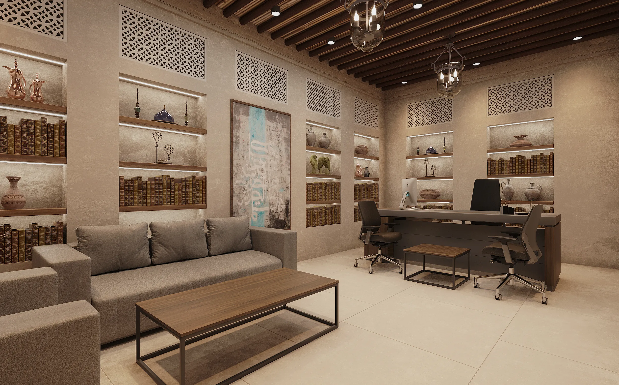 Arab Theatre Institute Interior Design Project | Shades Interiors
