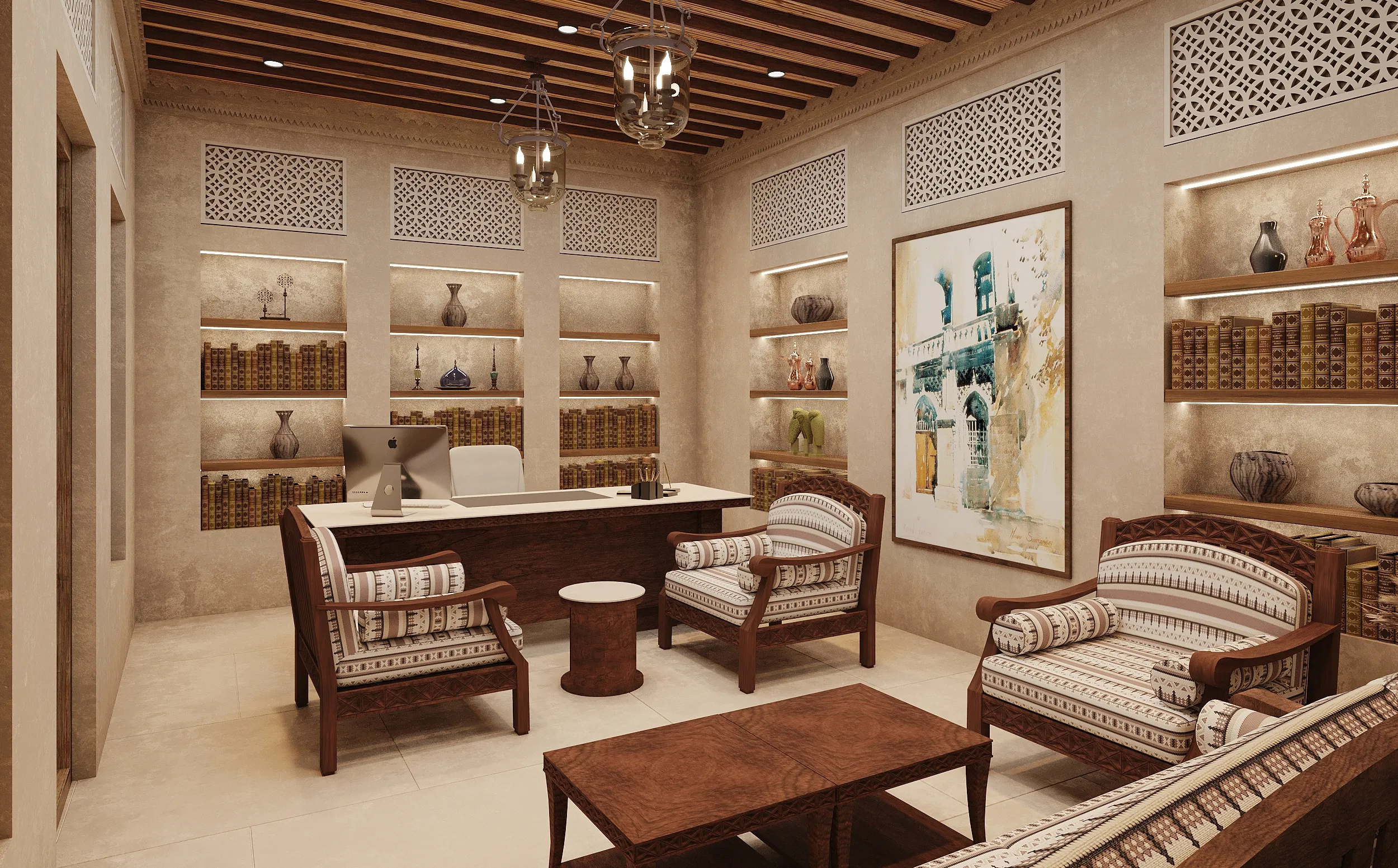 Arab Theatre Institute Interior Design Project | Shades Interiors