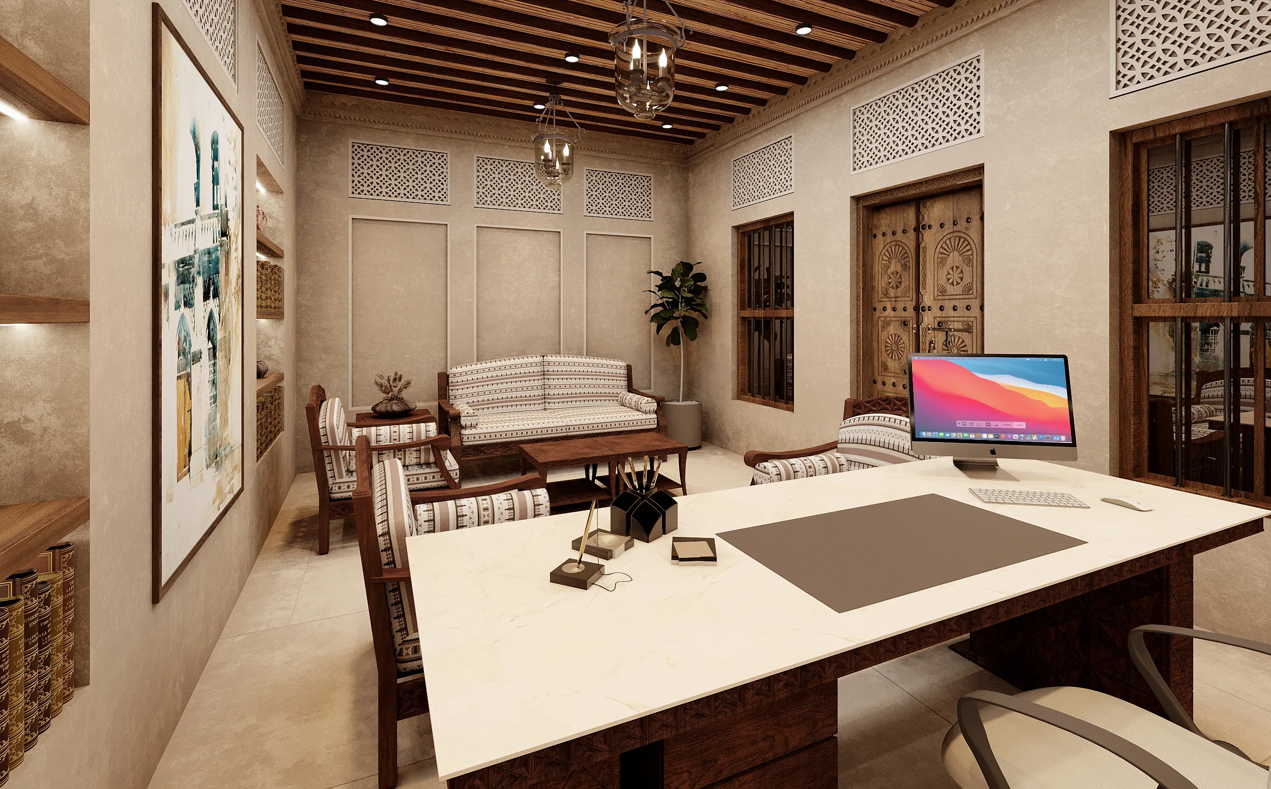 Arab Theatre Institute Interior Design Project | Shades Interiors