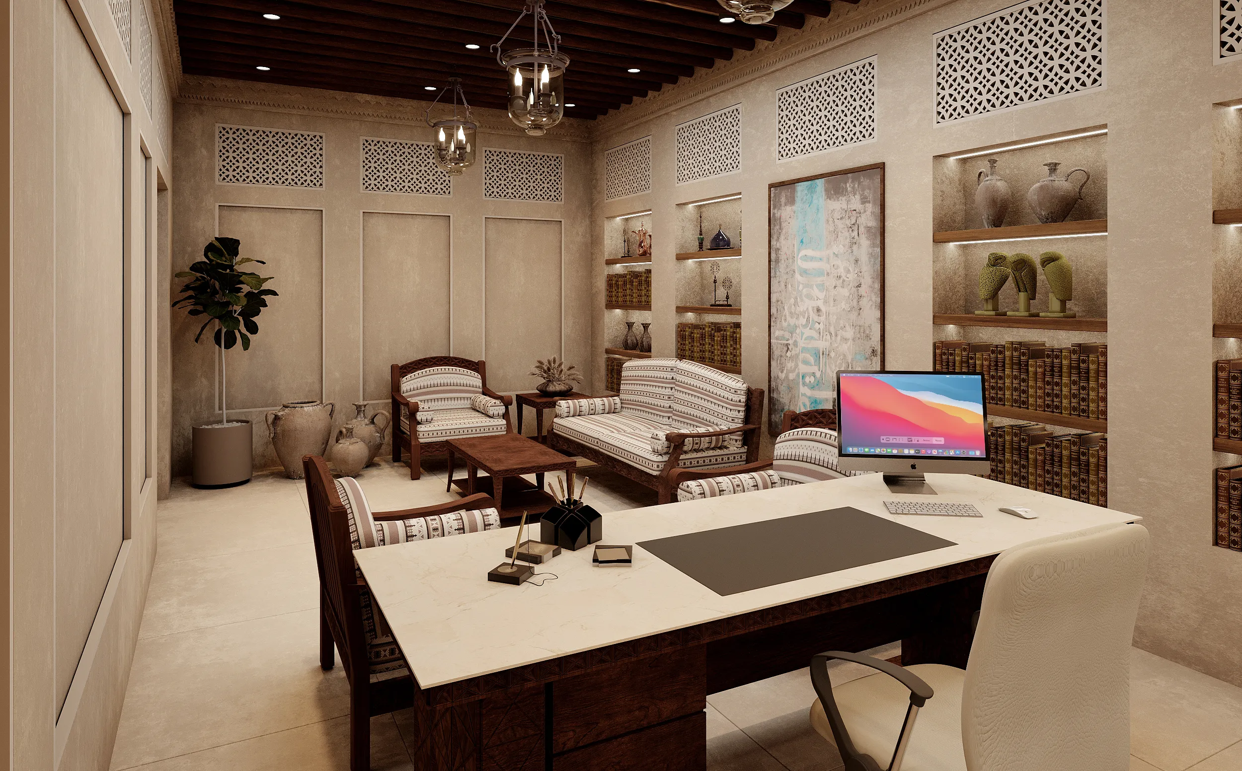 Arab Theatre Institute Interior Design Project | Shades Interiors