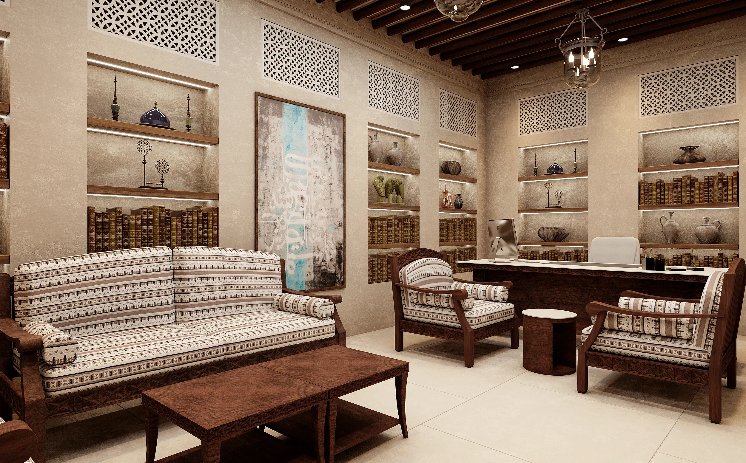 Arab Theatre Institute Interior Design Project | Shades Interiors